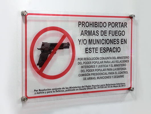 Letreros y Señalización